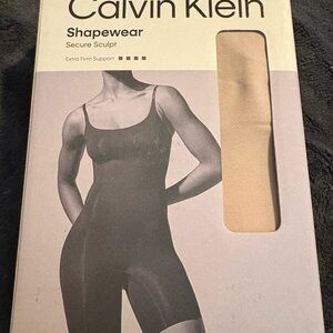 Calvin Klein Secure Sculpt Extra Firm Support Shapewear - Nude